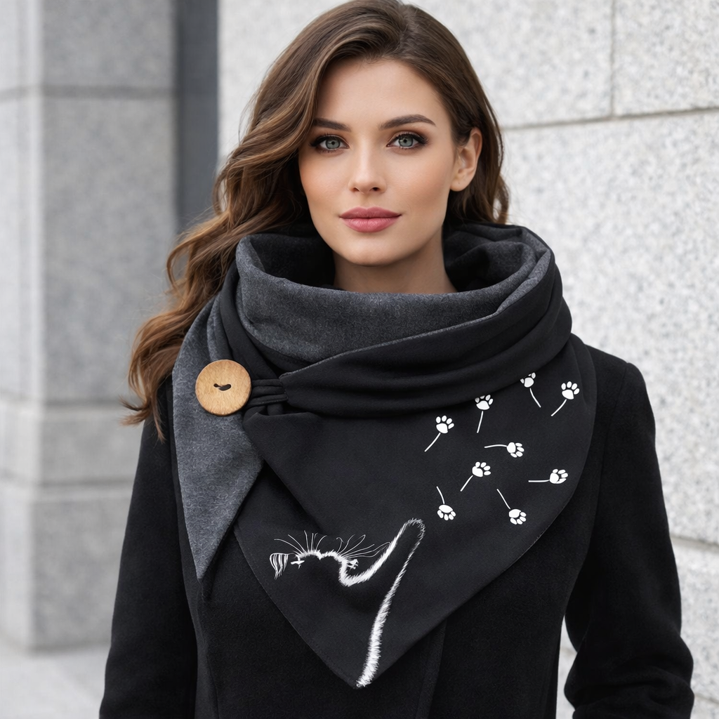 Women's Wrap Scarf | Cozy, Soft, Warm | Winter Style