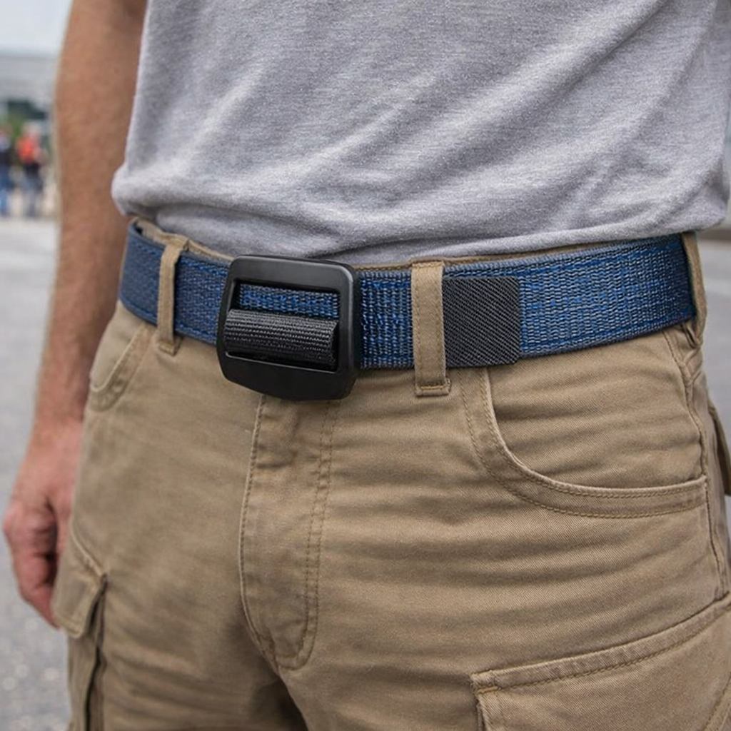 Utility Belt | Tactical Work Belt, Adjustable | Heavy Duty Nylon