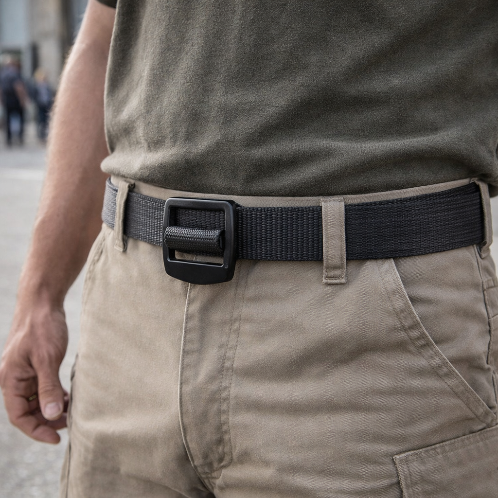 Utility Belt | Tactical Work Belt, Adjustable | Heavy Duty Nylon