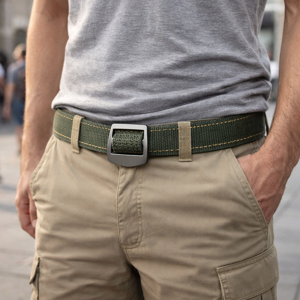 Tactical Belt | Anti Theft Locking Utility Belt | Heavy Duty Adjustable