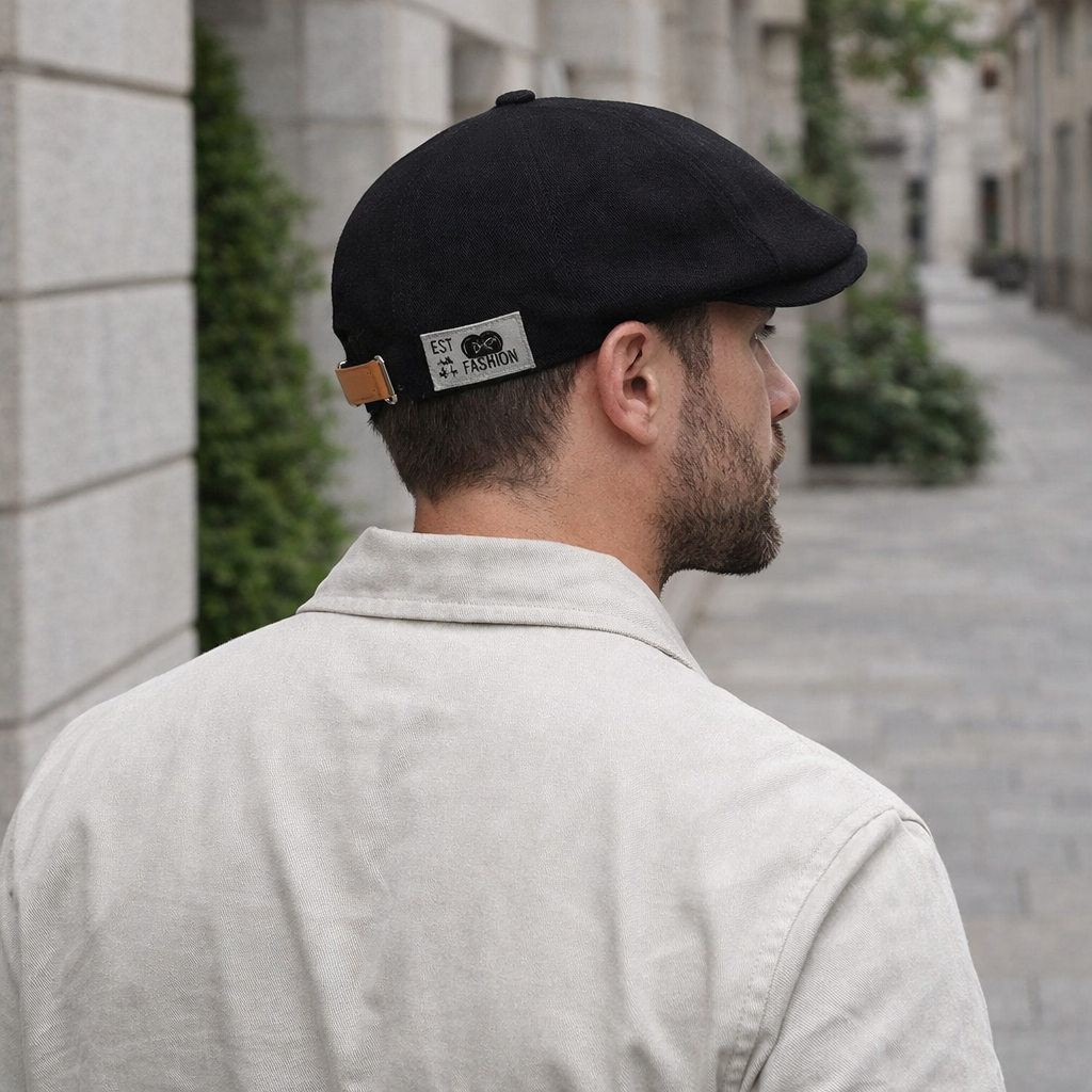 Beret Hat | Men's Classic Style, Modern Design | Lightweight Cap