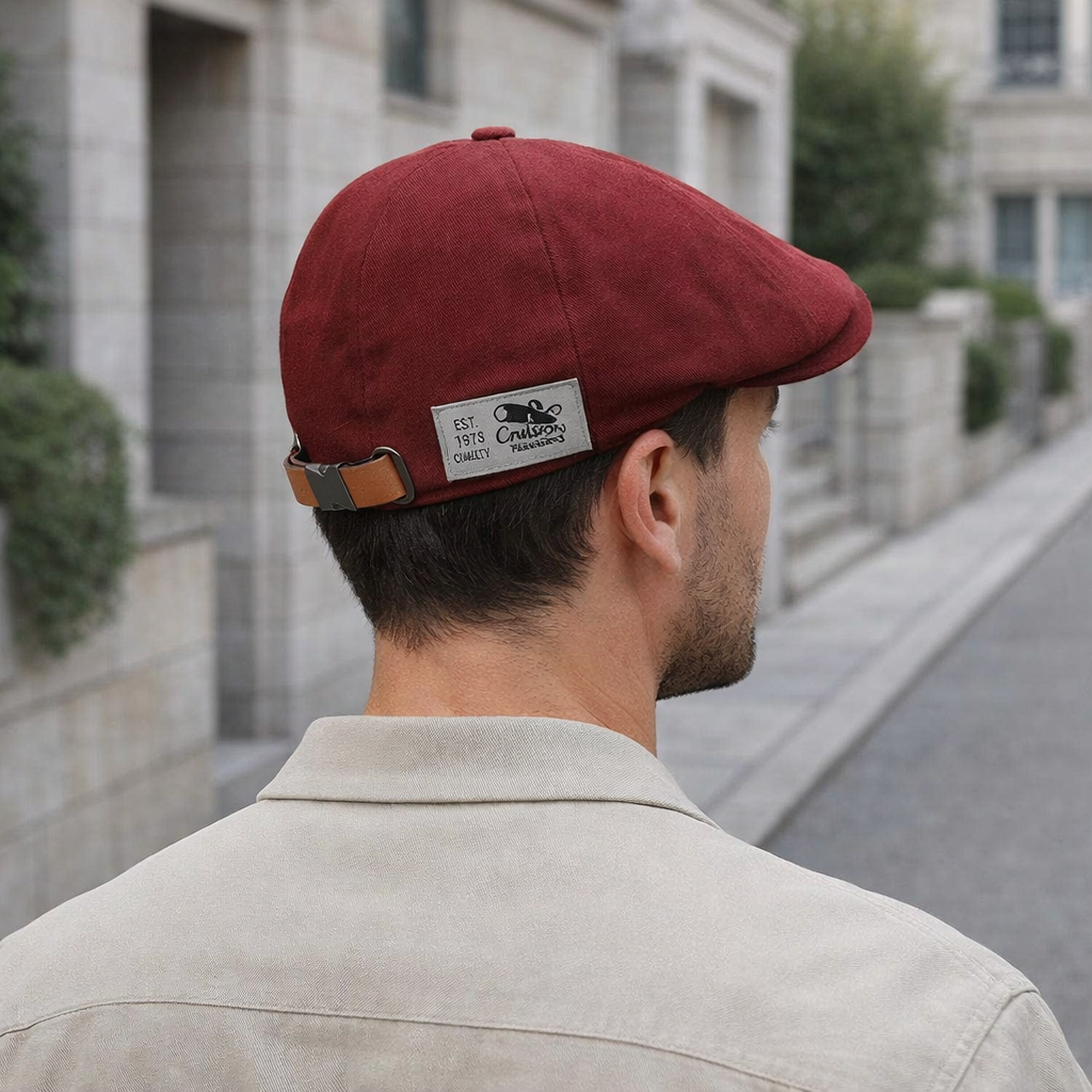 Beret Hat | Men's Classic Style, Modern Design | Lightweight Cap