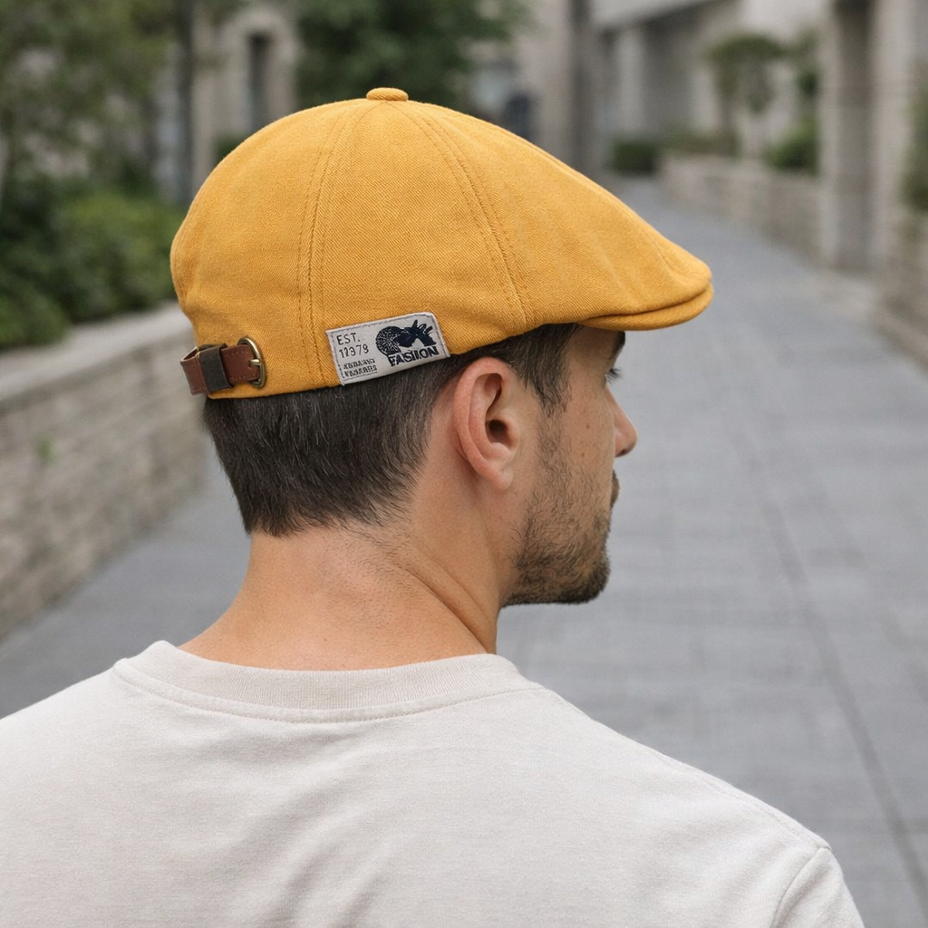 Beret Hat | Men's Classic Style, Modern Design | Lightweight Cap