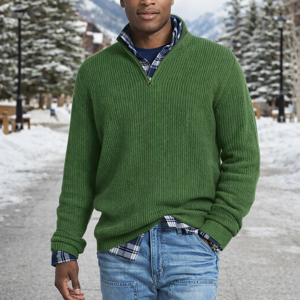 Knit Sweater | Men's Soft Fabric, Comfortable Fit | Pullover Style
