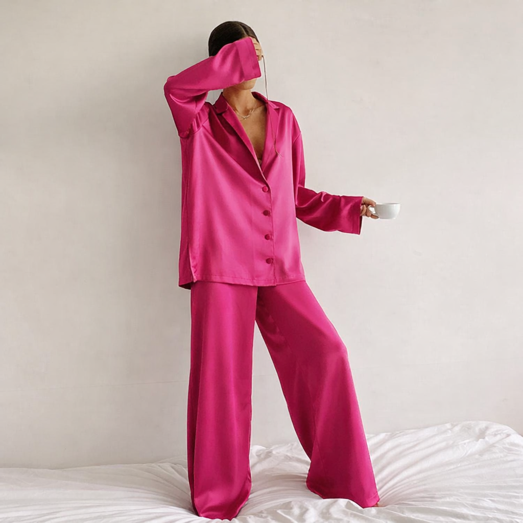 Pyjama set | Women, elegant luxe style | Comfortable sleepwear