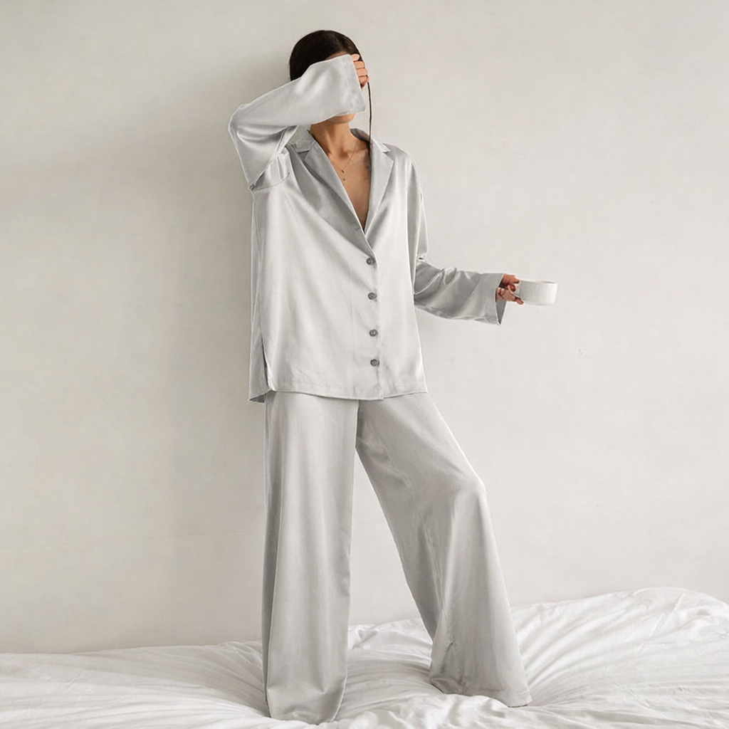 Pyjama set | Women, elegant luxe style | Comfortable sleepwear