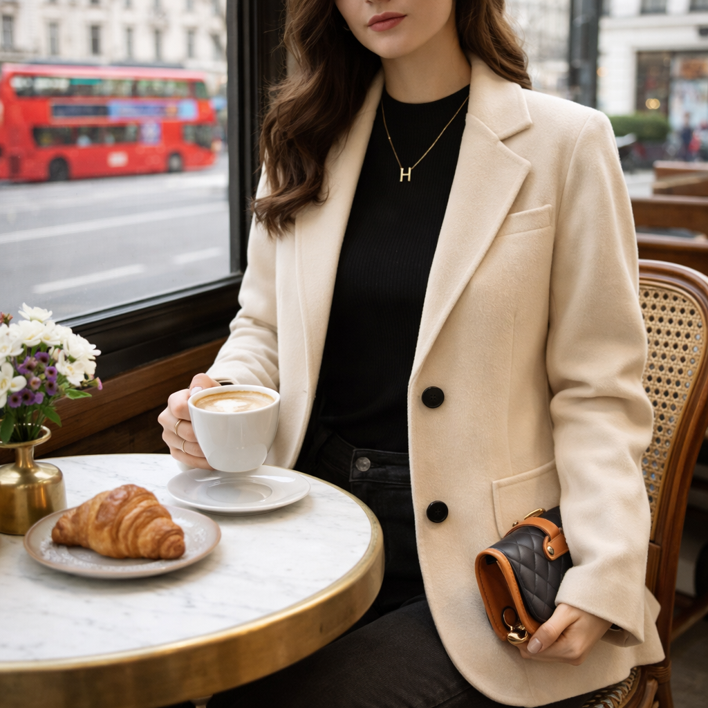 Women’s Wool Coat | Tailored | Warm blazer style
