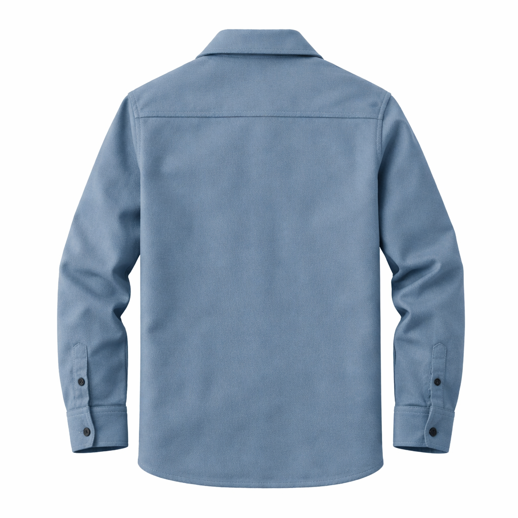 Men's Overshirt | Button-Up, Long Sleeve Jacket | Stylish, Versatile