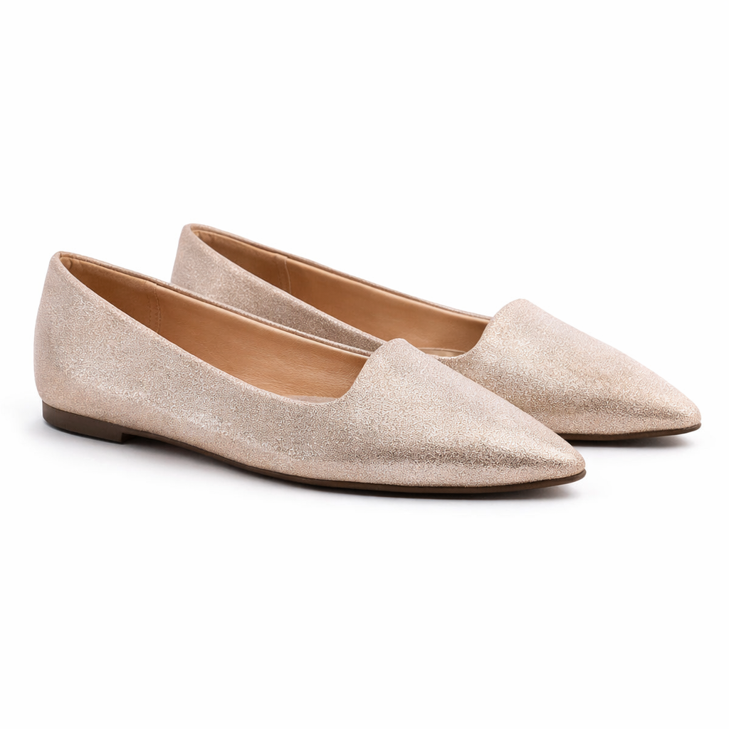 Women's Ballet Flats | Pointed Toe, Stretch Fit | Stylish Comfort Shoes