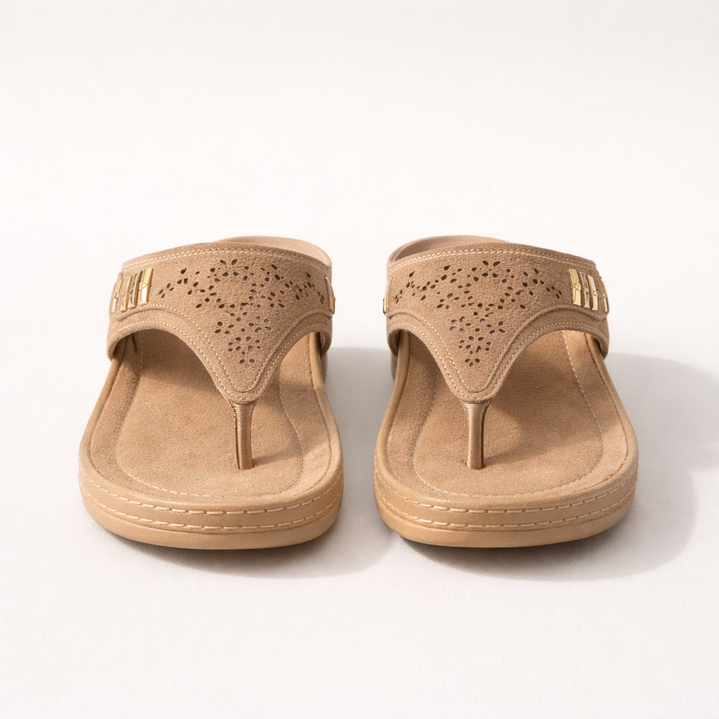 Women's Wedge Sandals | Thong | Comfortable, Contoured Footbed