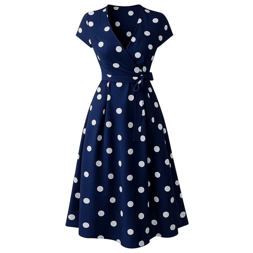Polka Dot Dress | Versatile Summer Dress | Chic Design