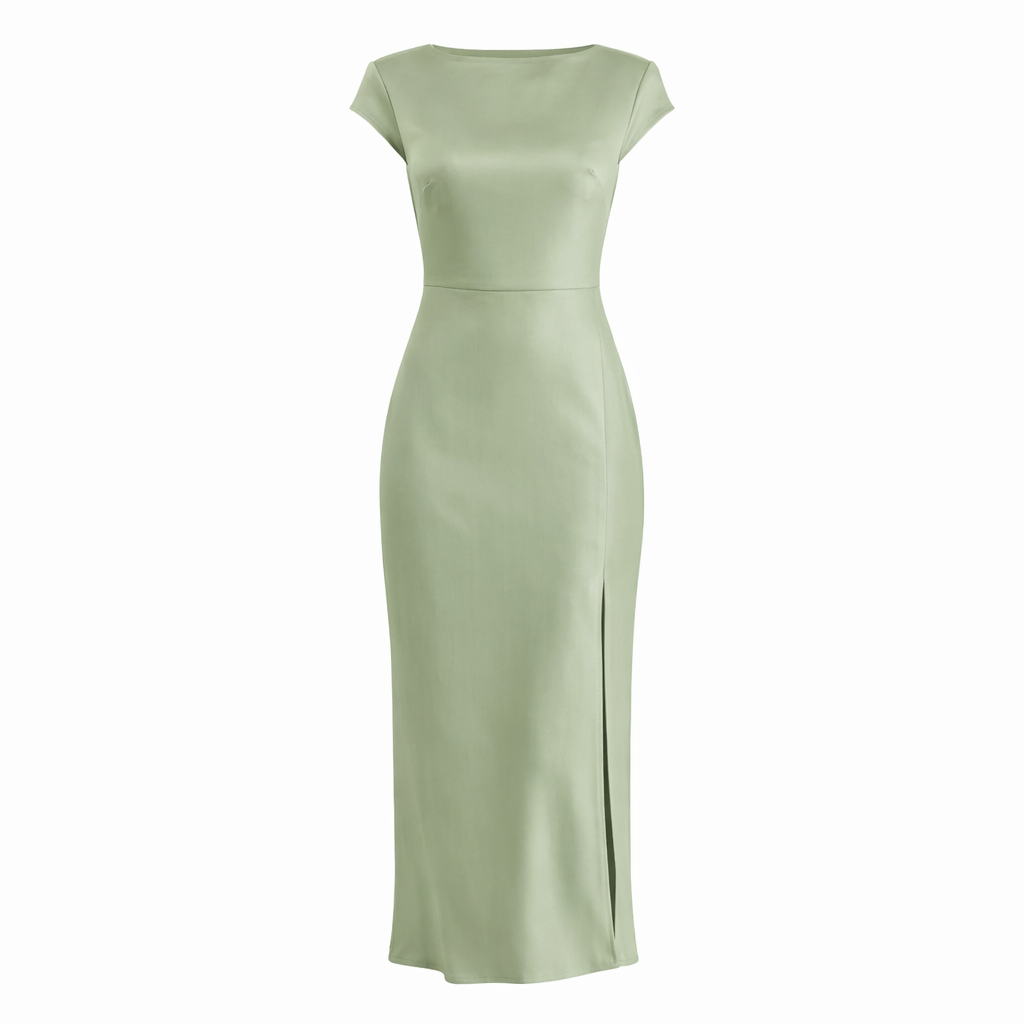 Silk Dress Glamour Style Timeless Elegance