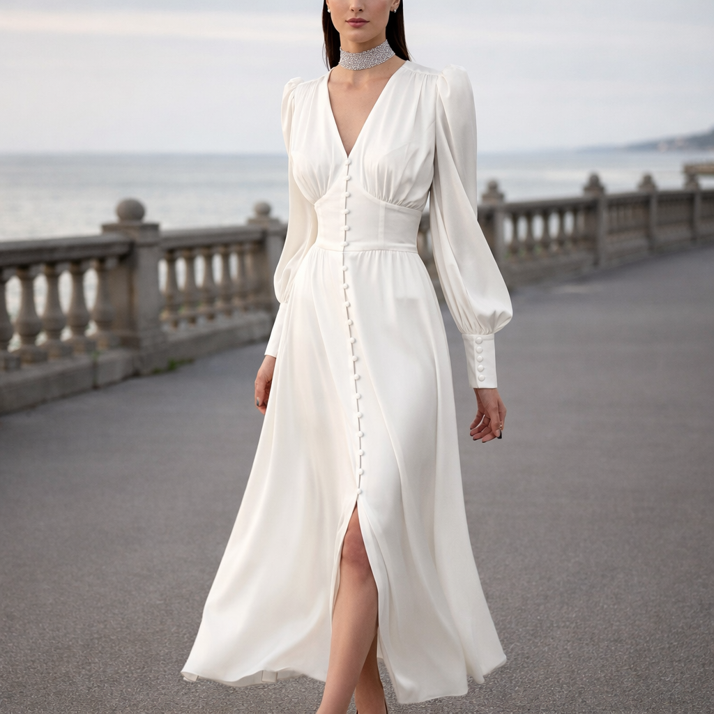 Satin Dress | Sophisticated Style | Flattering Fit