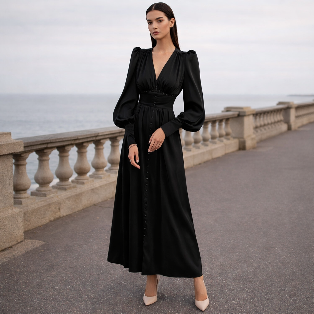 Satin Dress | Sophisticated Style | Flattering Fit