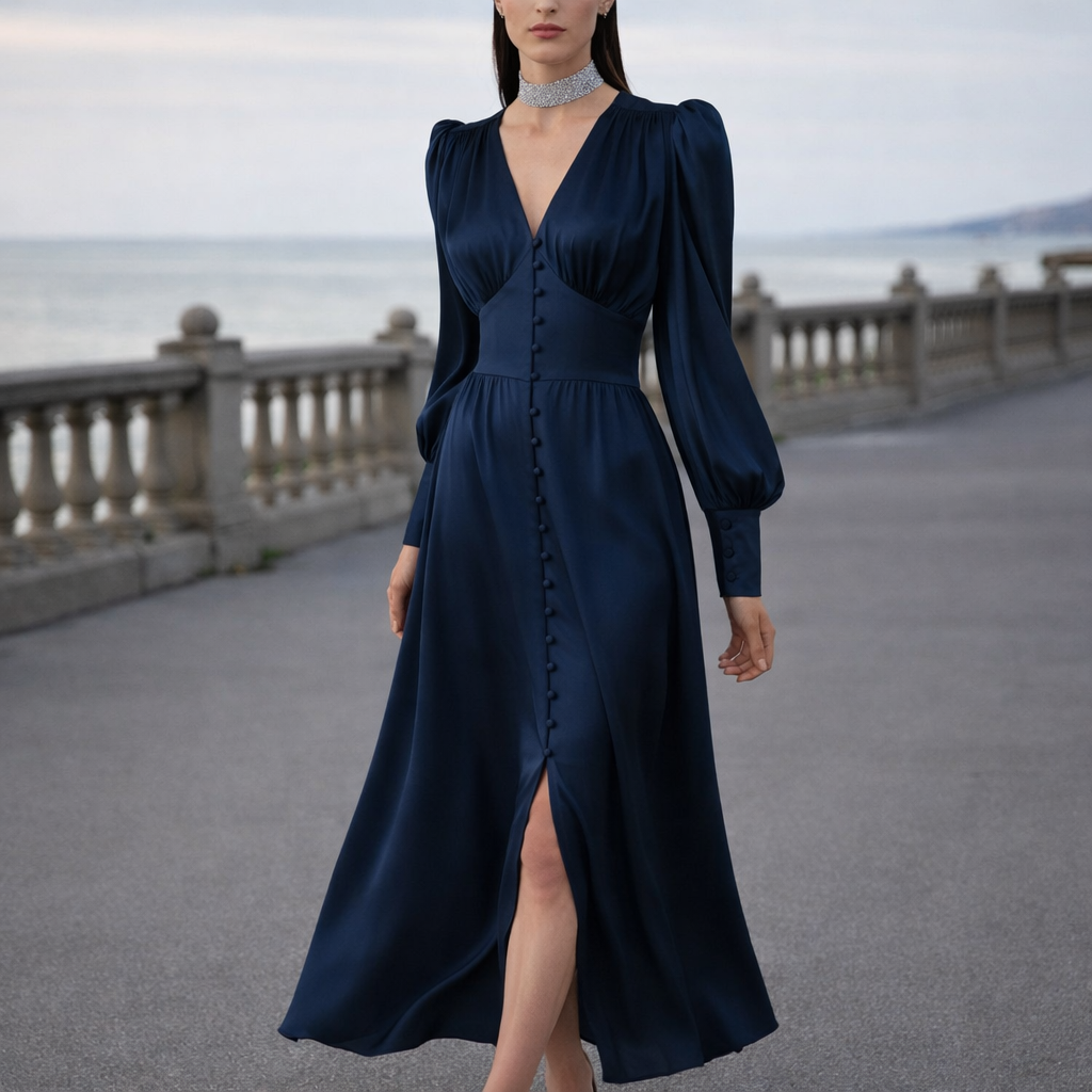 Satin Dress | Sophisticated Style | Flattering Fit