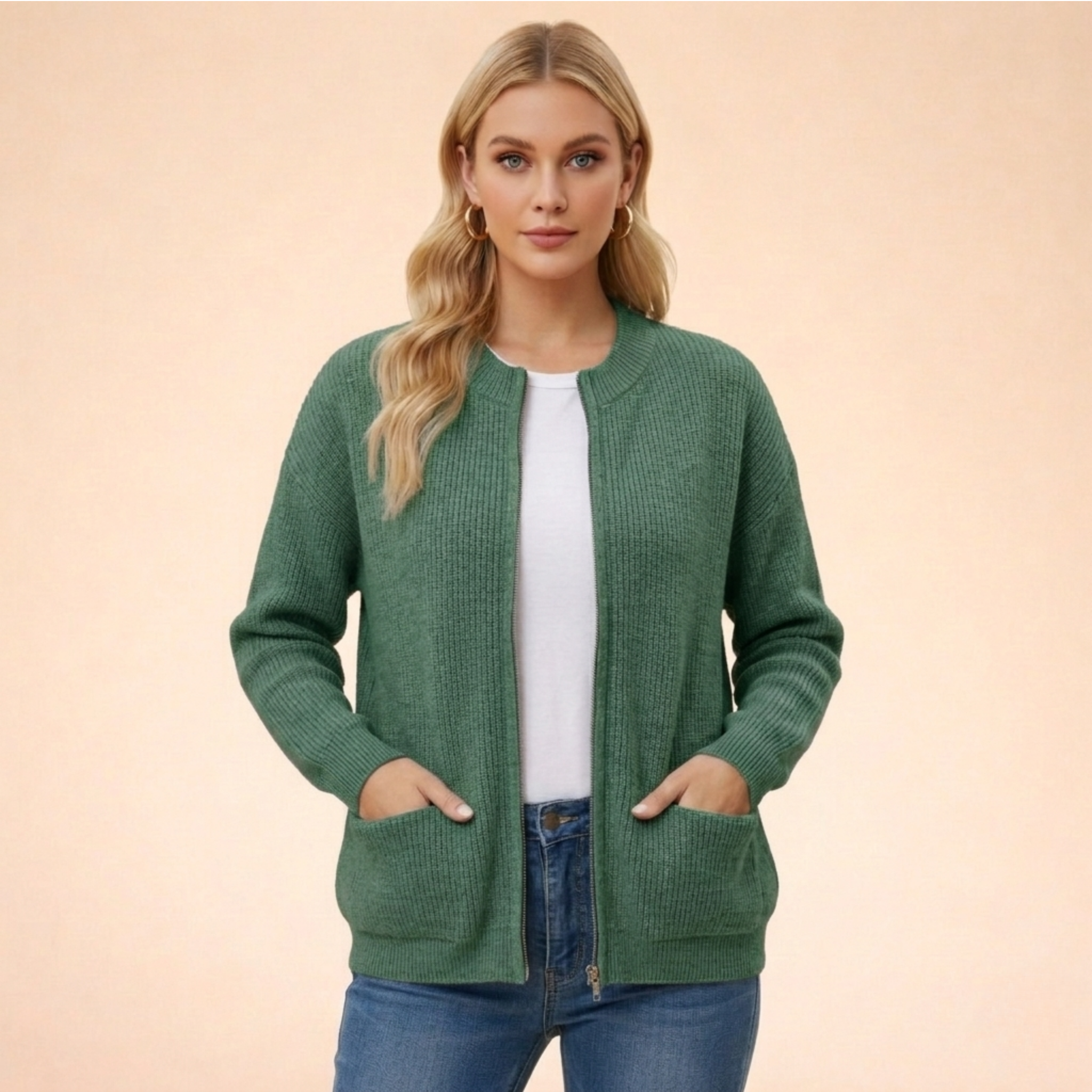 Women's Cardigan | Soft Knit, Regular Fit | All Seasons