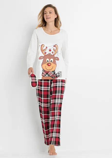 Christmas Pyjamas | Family Matching Cotton Sets, Festive Print Sleepwear