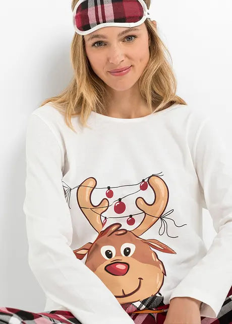 Christmas Pyjamas | Family Matching Cotton Sets, Festive Print Sleepwear