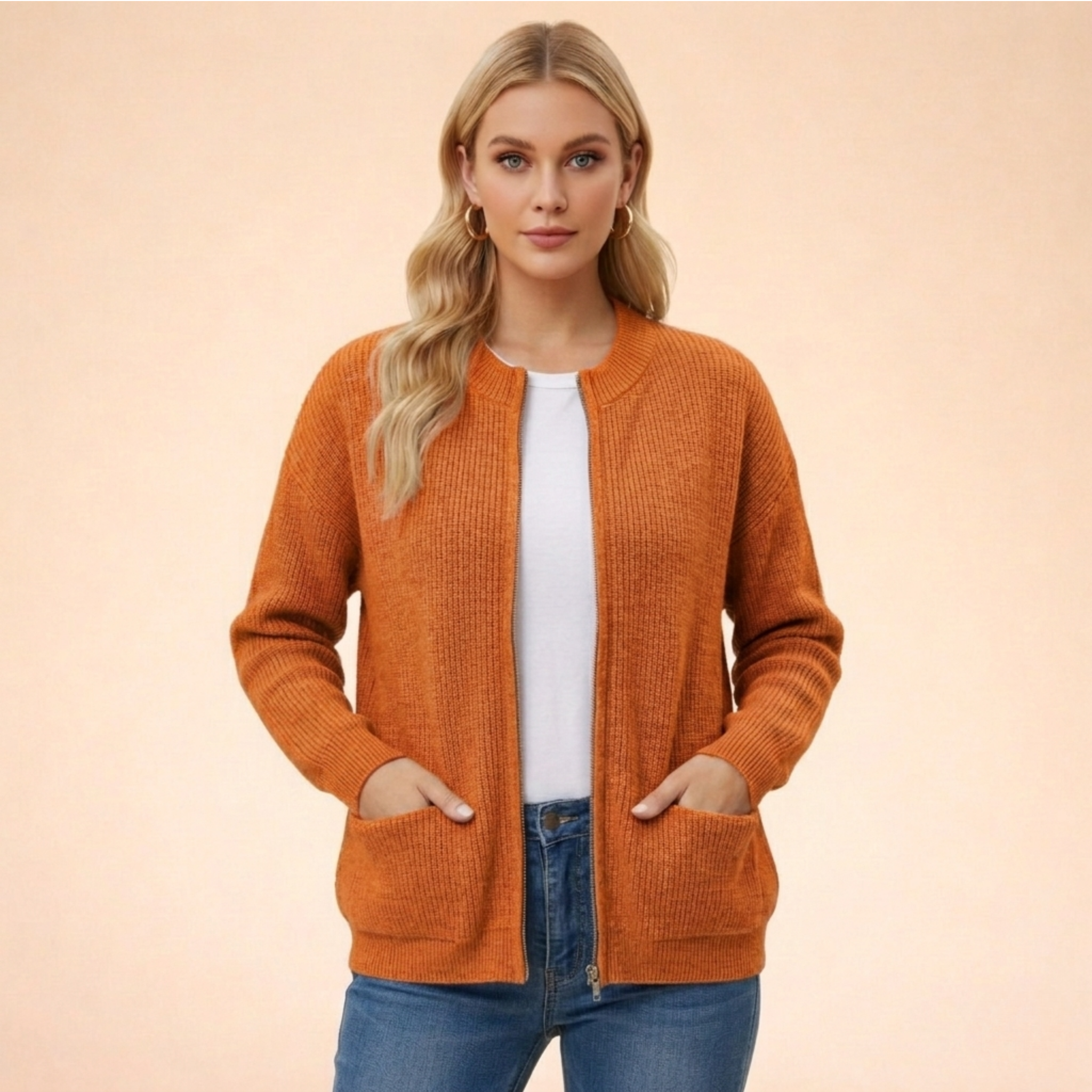 Women's Cardigan | Soft Knit, Regular Fit | All Seasons
