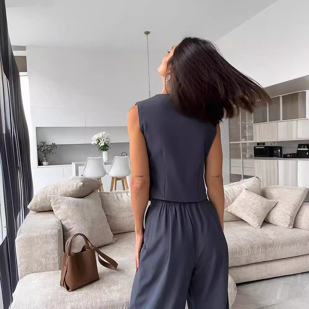 Women's Vest | Formal Business Casual, Breathable Fabric