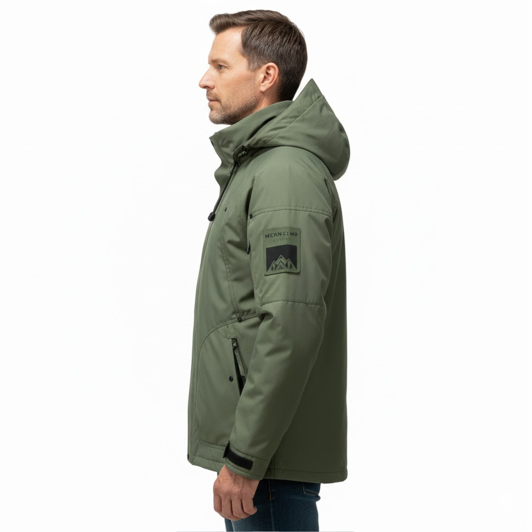 Mens Water Resistant Rain Jacket Hooded Softshell Lightweight