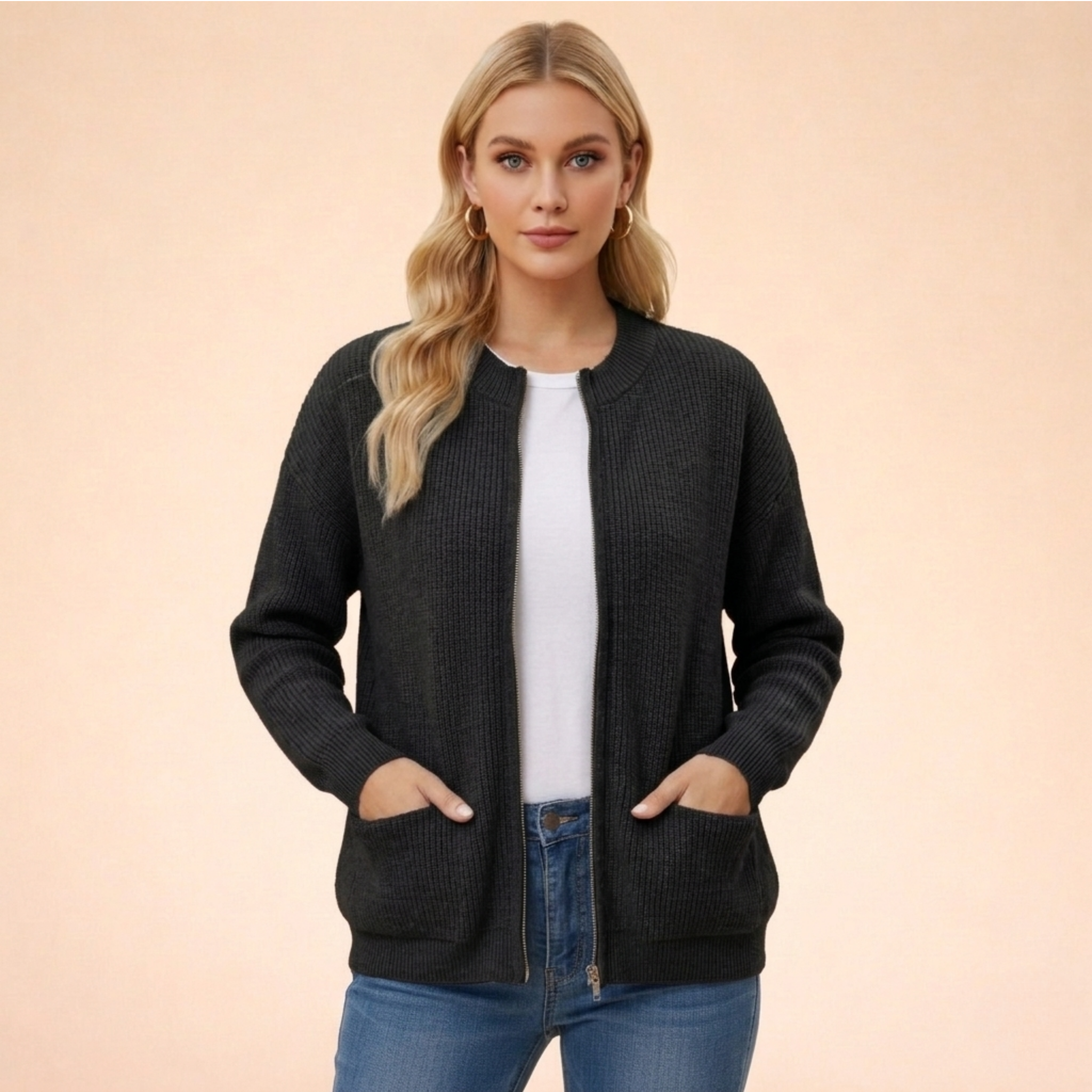 Women's Cardigan | Soft Knit, Regular Fit | All Seasons