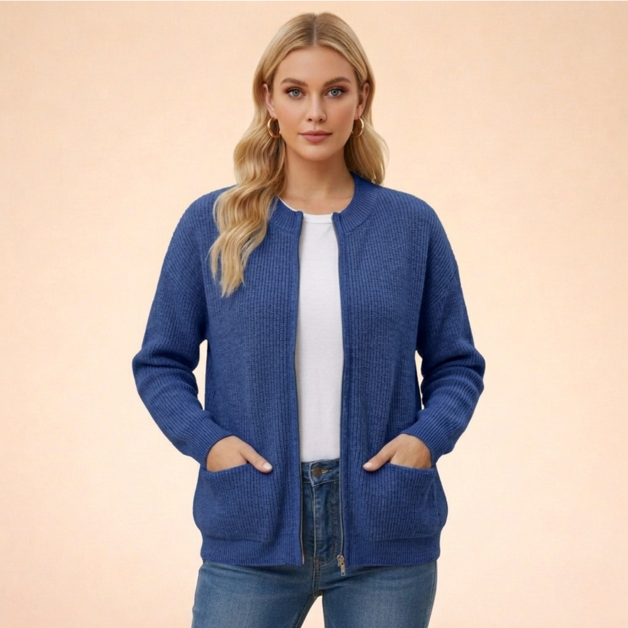 Women's Cardigan | Soft Knit, Regular Fit | All Seasons