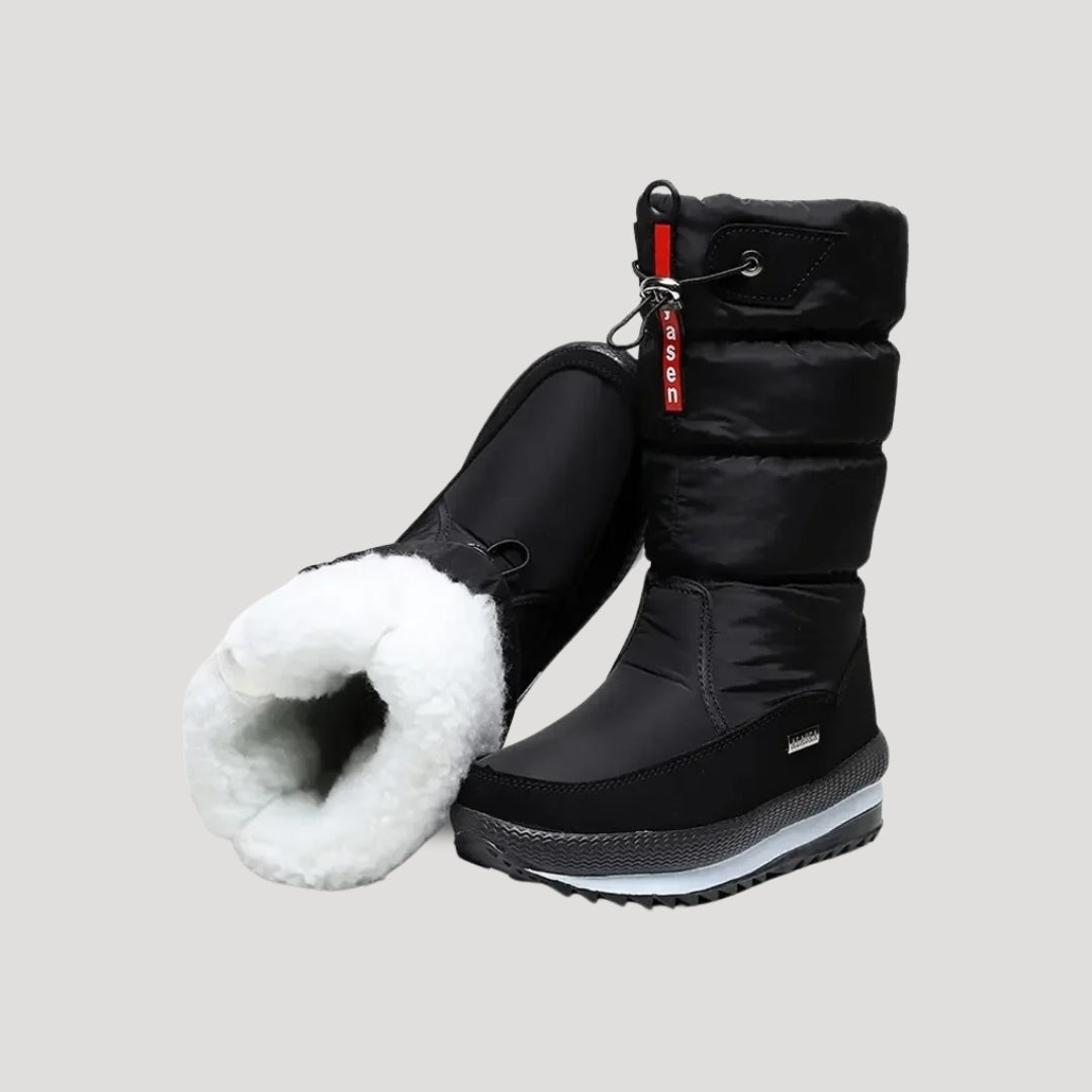 Women insulated waterproof winter boots cold weather slip resistant
