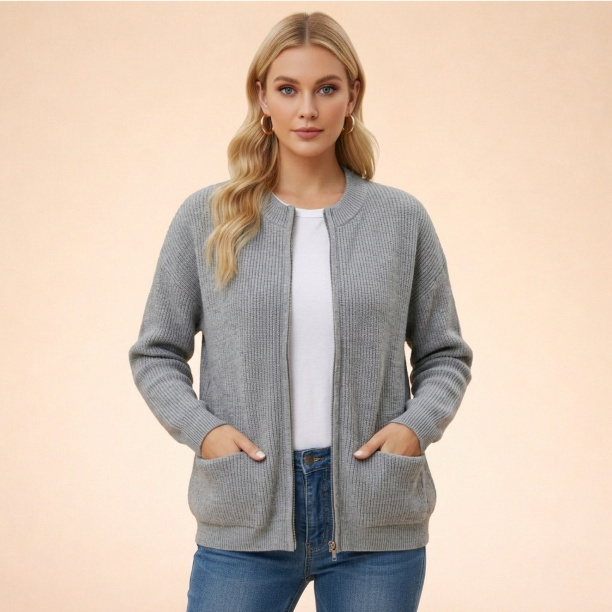Women's Cardigan | Soft Knit, Regular Fit | All Seasons