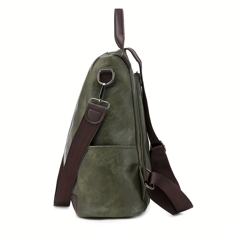Women's Backpack | Anti-Theft, Vegan Leather | Urban