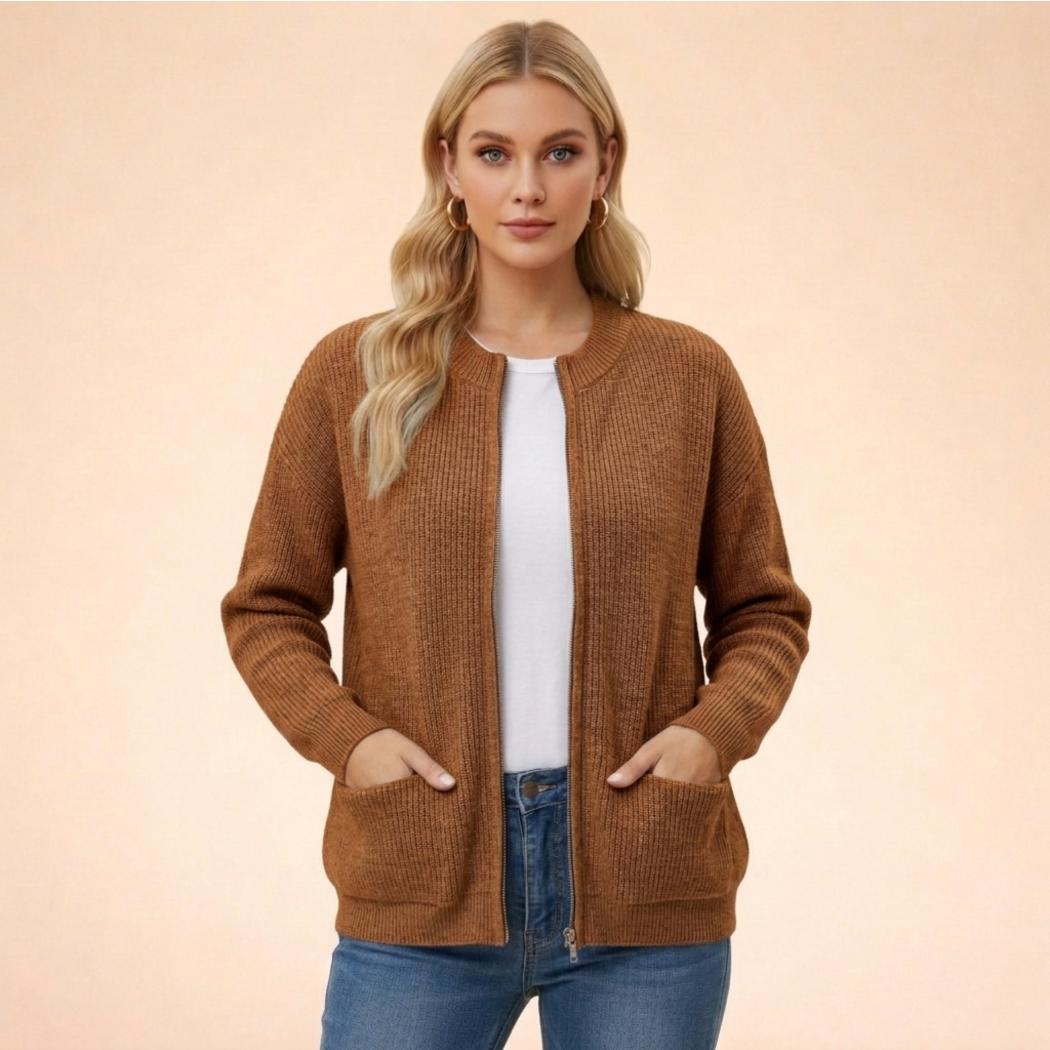 Women's Cardigan | Soft Knit, Regular Fit | All Seasons