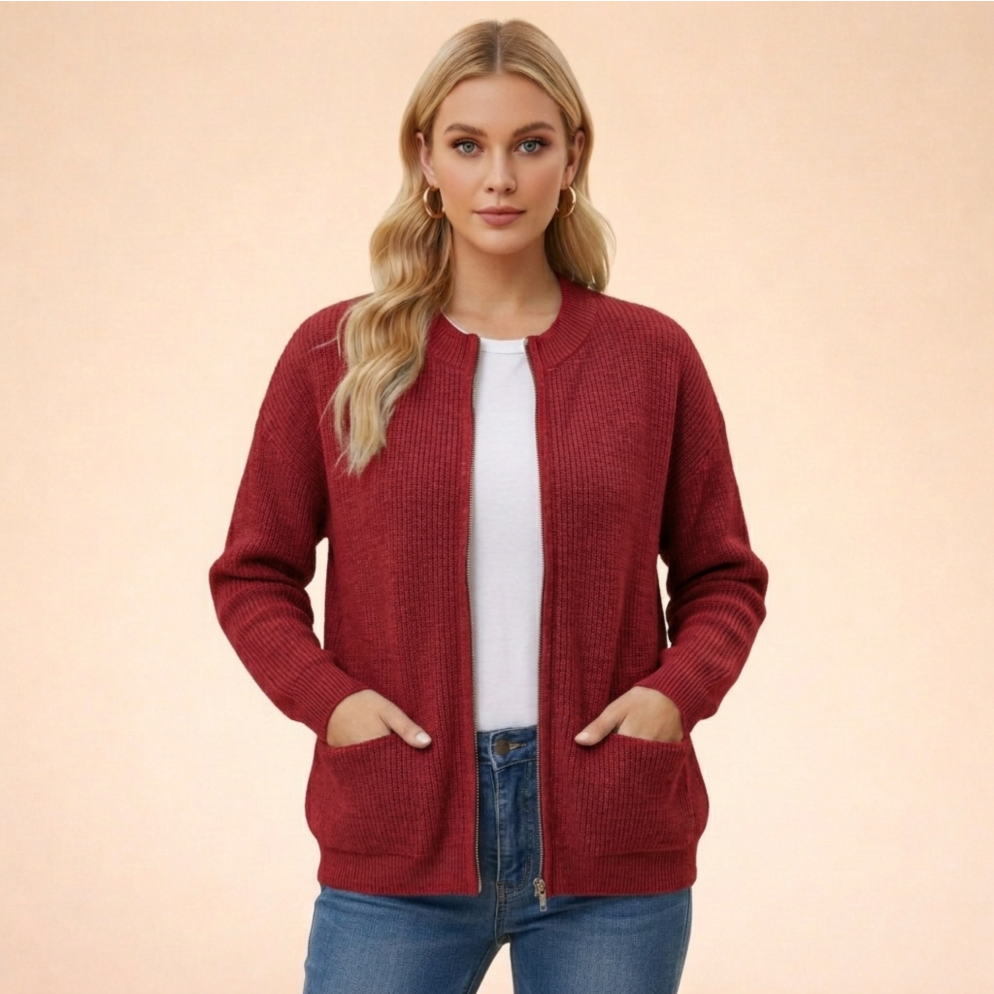 Women's Cardigan | Soft Knit, Regular Fit | All Seasons