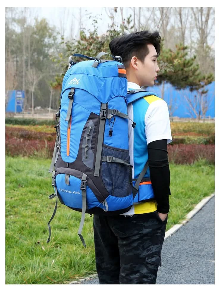 60L Hiking Backpack | Waterproof, Adjustable | For Hiking and Adventures