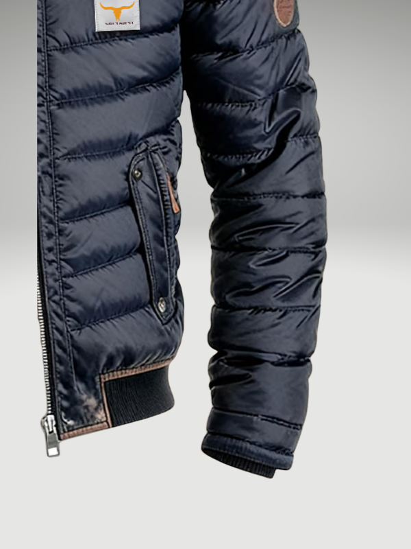 Quilted Jacket | Zip Up, High Neck | Lightweight Warmth