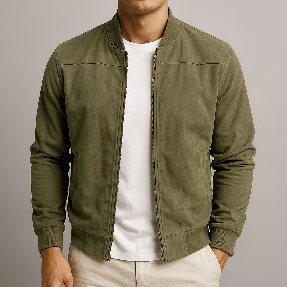 Men Bomber Jacket Lightweight Breathable