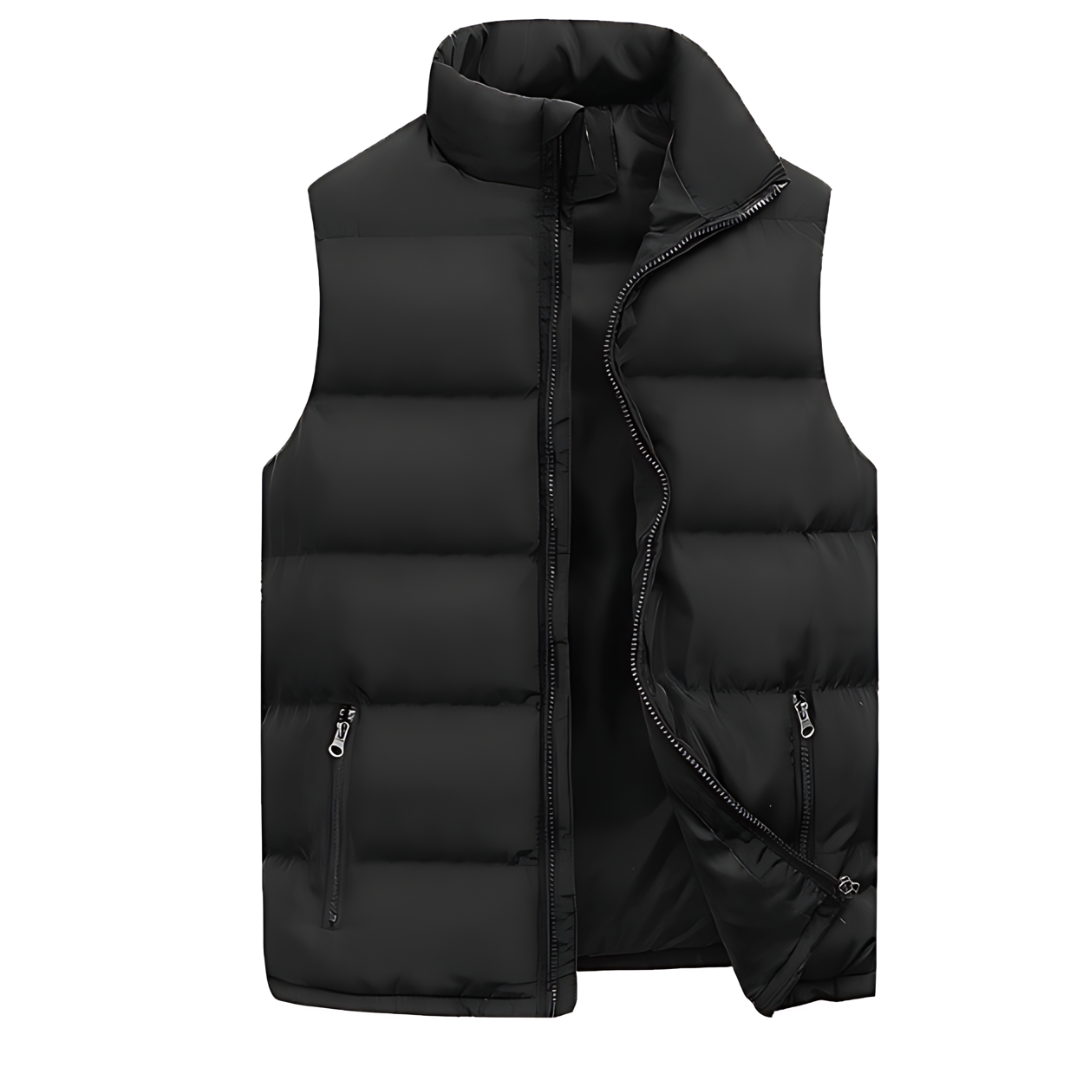 Men Quilted Gilet Sleeveless