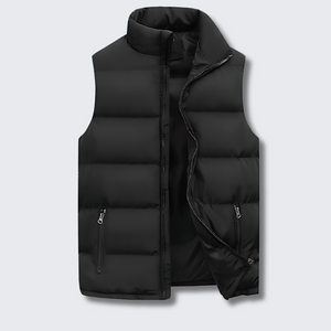 Men's quilted vest | Sleeveless, warm | Lightweight and comfortable