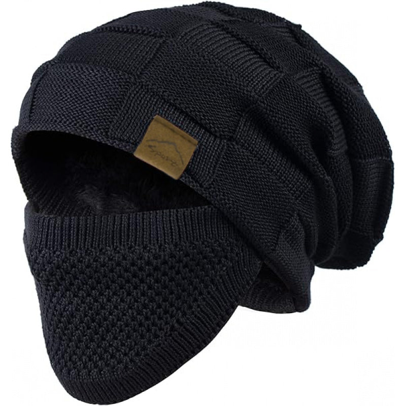Balaclava Set | Knit, Winter, Thermal | Beanie Style, Face Cover Unisex