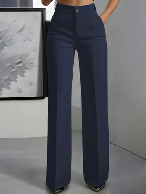 Women's Pants | High Waist Stretch, Elegant Tailored Fit