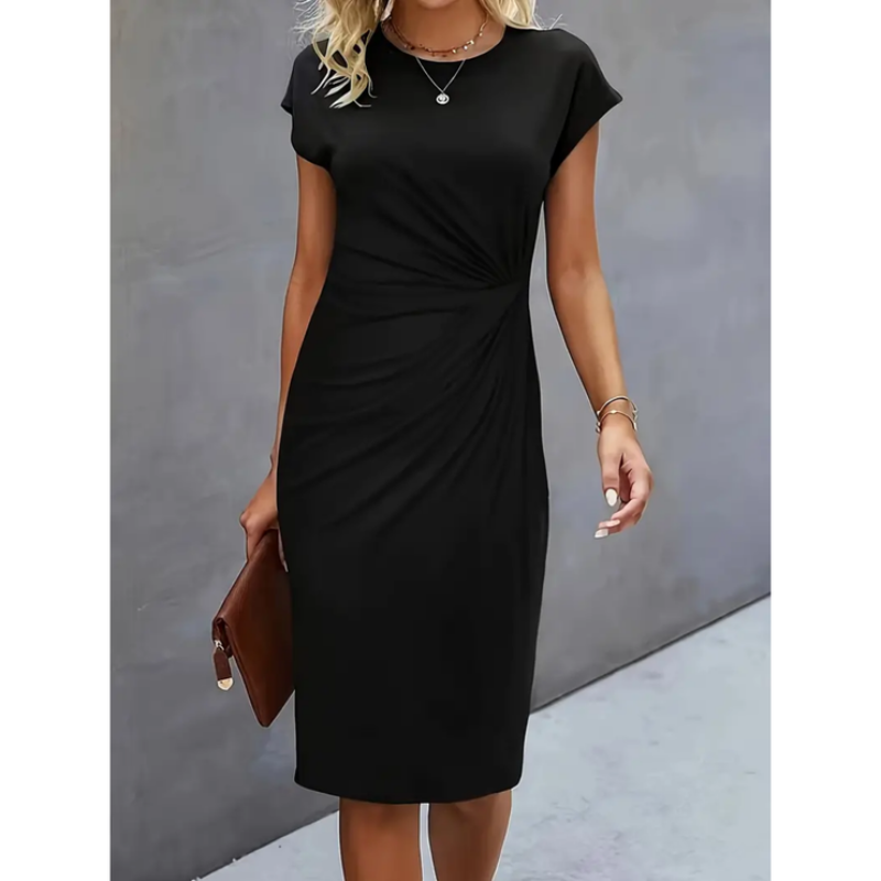 Cocktail Dress | Short Sleeve, Flattering Fit | Evening Party
