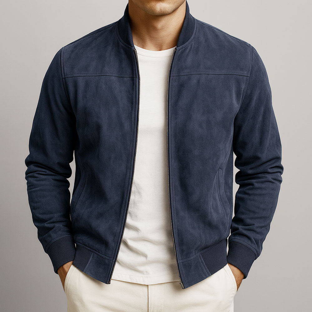 Men Bomber Jacket Lightweight Breathable