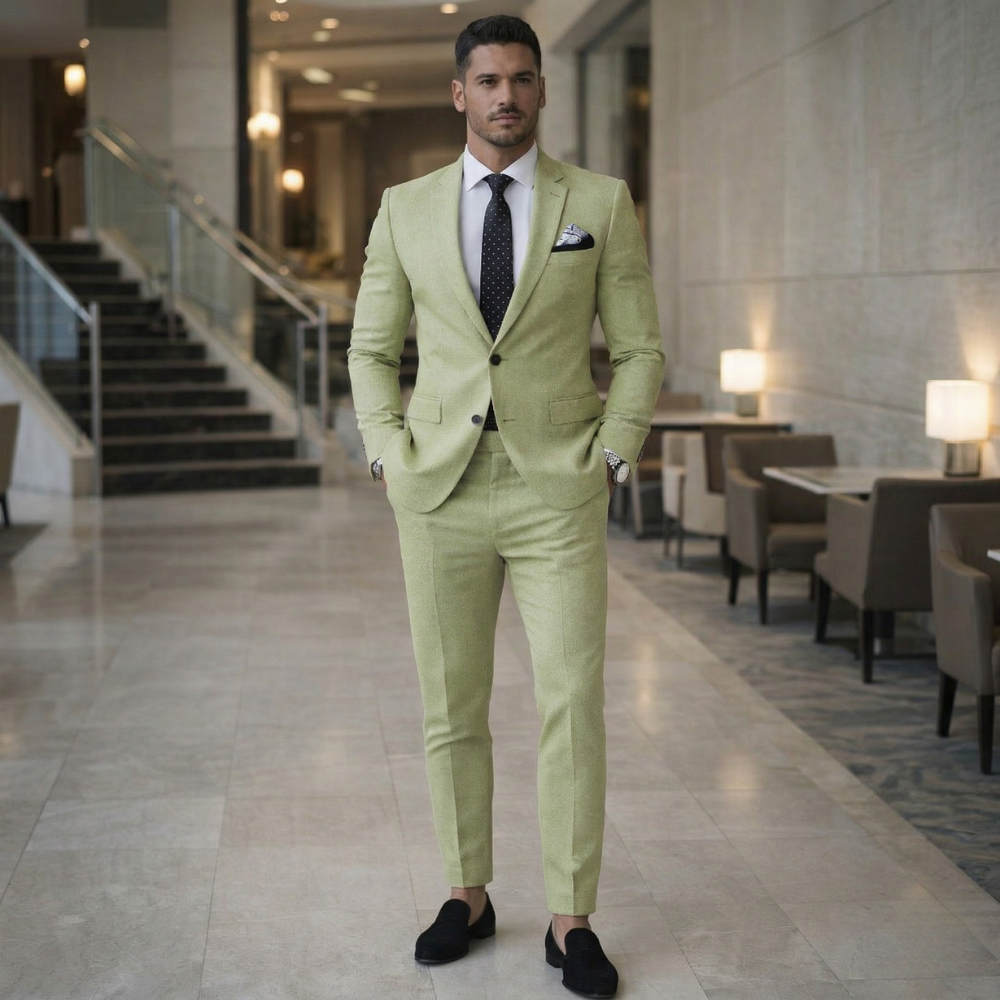 Men's Suit | Two-Piece, Blazer & Trousers | Formal, Elegant