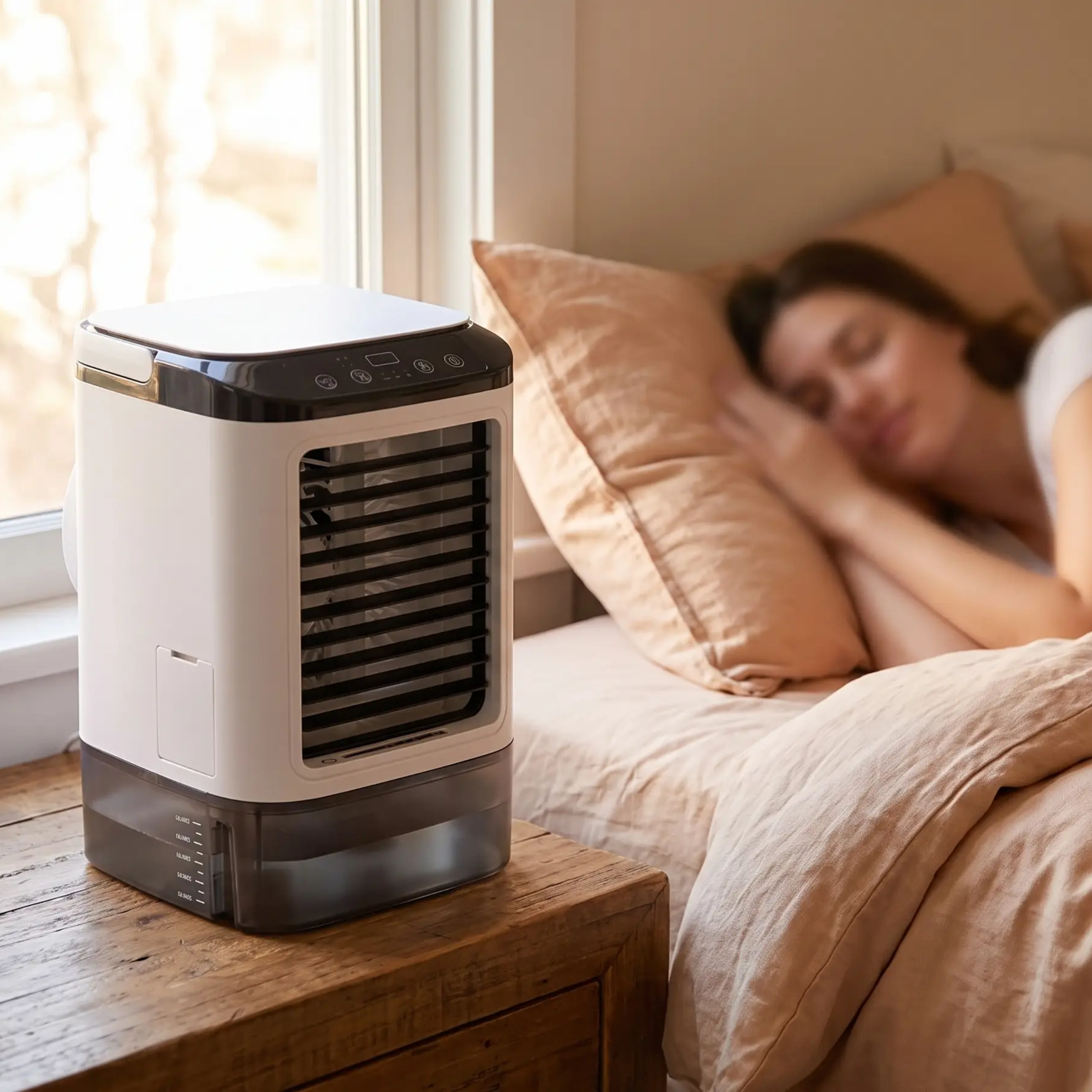 Quinn | Portable Air Conditioner 3-Speed with Ultrasonic Cooling