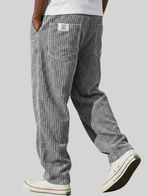 Romy | Men Corduroy Drawstring Pants Relaxed Fit