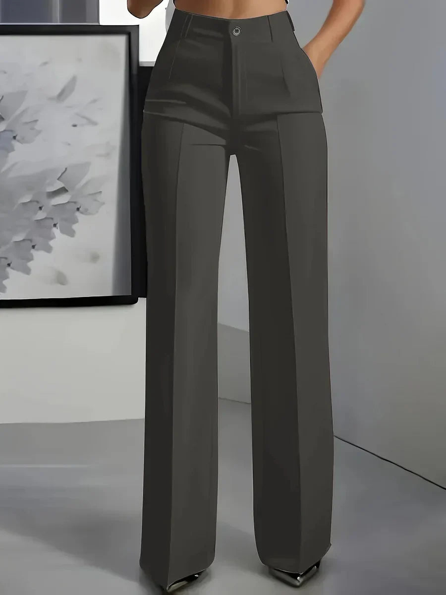 Women's Pants | High Waist Stretch, Elegant Tailored Fit