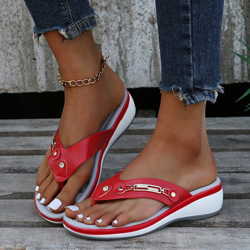 Lune London softly padded orthopedic sandals