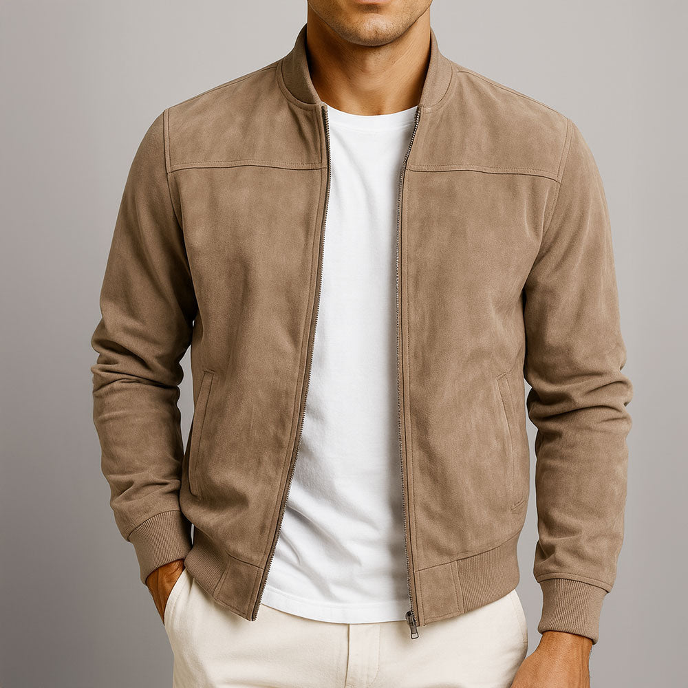 Men Bomber Jacket Lightweight Breathable