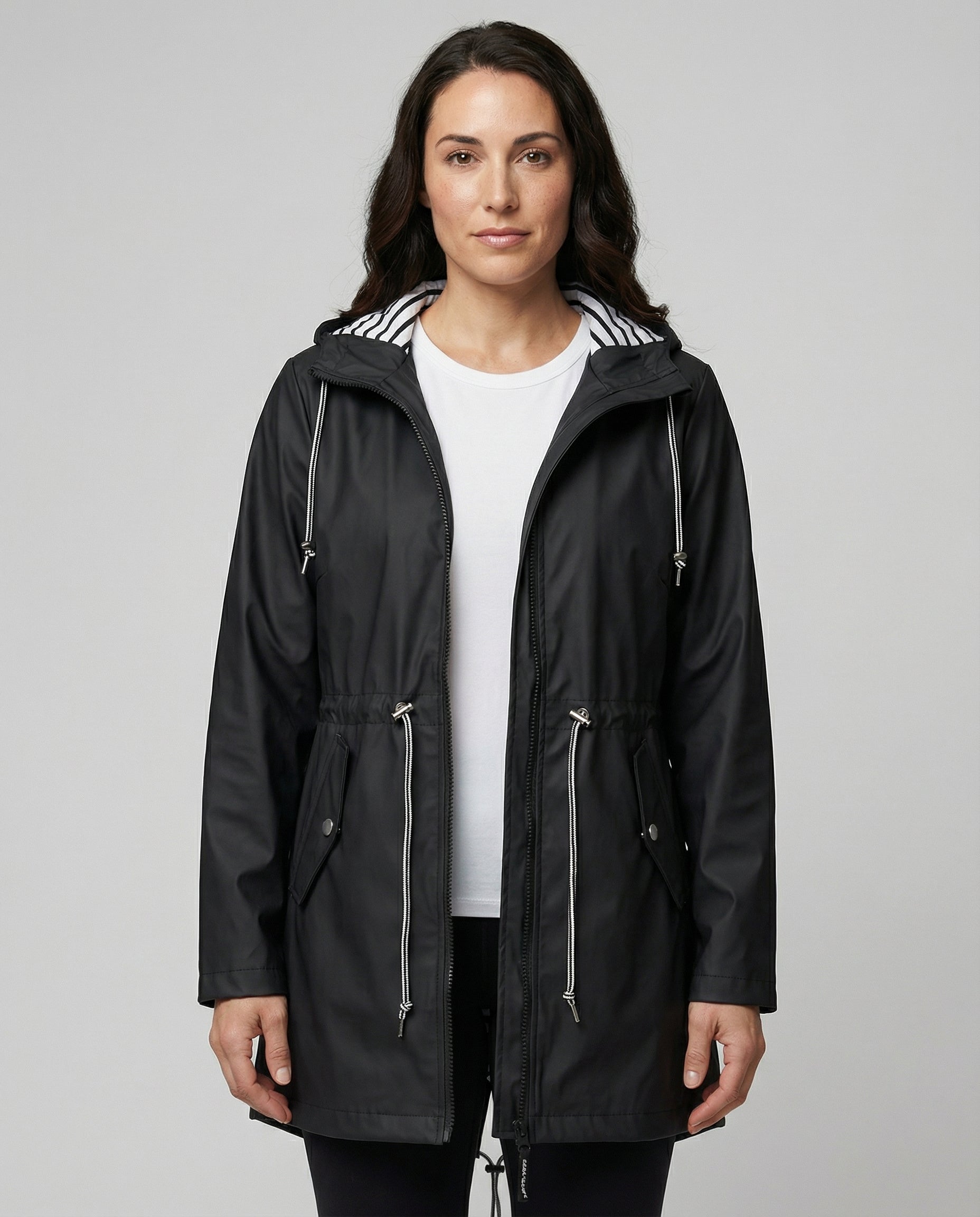 Women's Rain Jacket | Waterproof, Adjustable Hood | Windproof