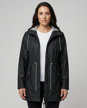 Women's Rain Jacket | Waterproof, Adjustable Hood | Windproof