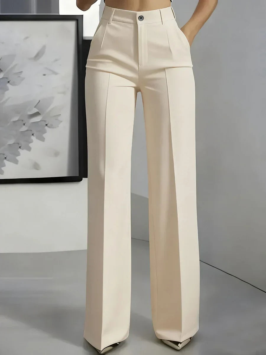 Women's Pants | High Waist Stretch, Elegant Tailored Fit